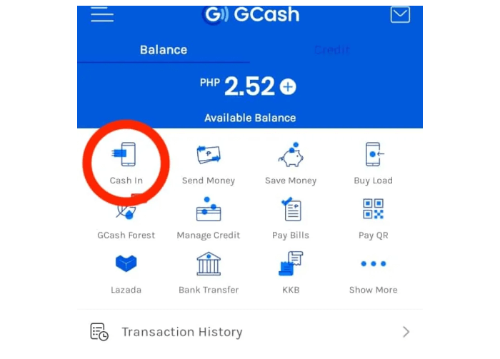 gcash account step